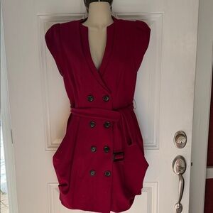 Nanette Lepore dress cherry red